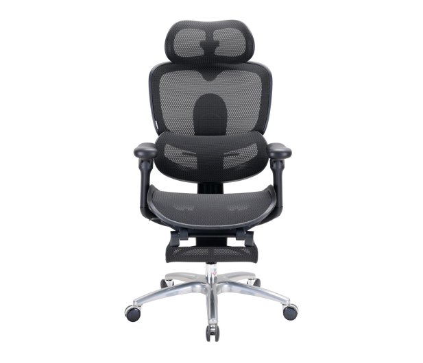 Sihoo DORO C300 LITE V2 czarny z podnóżkiem - 1598810 - zdjęcie 2